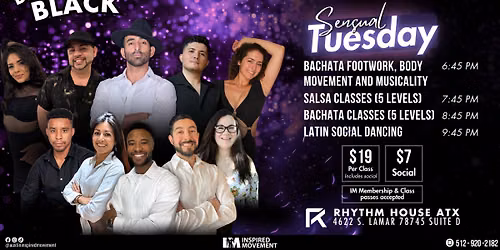 \u2728Sensual Tuesday\u2728Bachata and Salsa Classes
