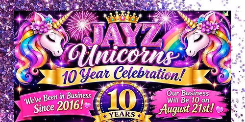 JAYZ Unicorns 10 year bash
