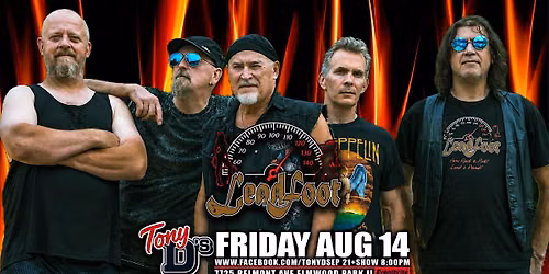Leadfoot Band at Tony D's