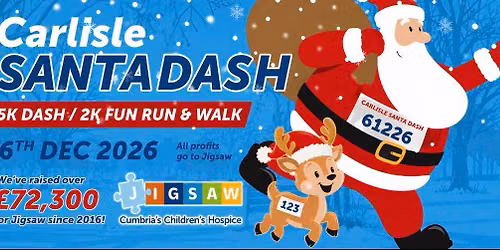 Carlisle Santa Dash & Fun Run 2026