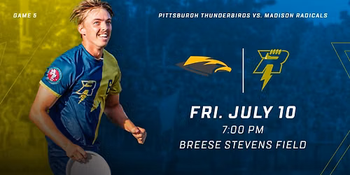 Madison Radicals Vs Pittsburgh Thunderbirds