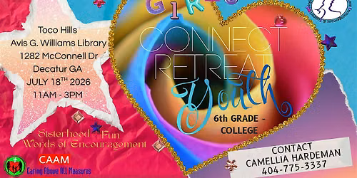 CAAM & SMILES: Connect Retreat for Girls