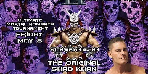 Mortal Kombat II After Party at The Nerd with the original Shao Khan