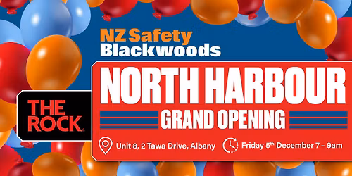 FREE Event: NZ Safety Blackwoods North Harbour Grand Opening
