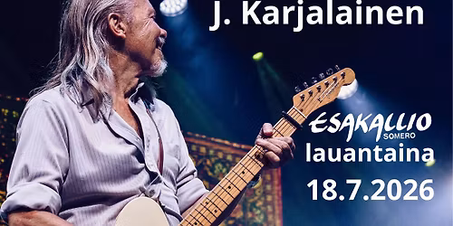 J. Karjalainen Esakalliolla