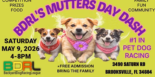 BDRL'S Mutter's Day Dash