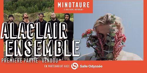 Alaclair Ensemble et Vendou au Minotaure