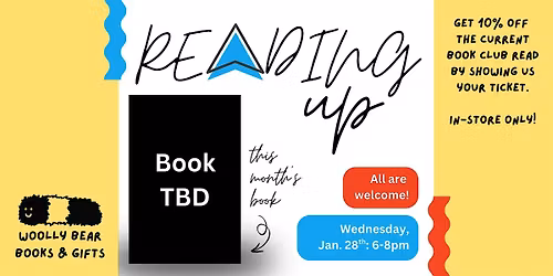 BOOK CLUB: Reading Up (Monthly Meeting)