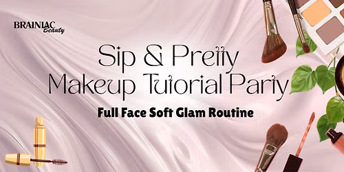 Soft Glam Smokey Eye Full Face Makeup Tutorial Class (Silver Spring, MD)