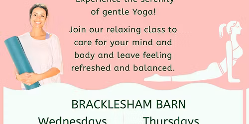 Gentle, Beginners Yoga- Bracklesham