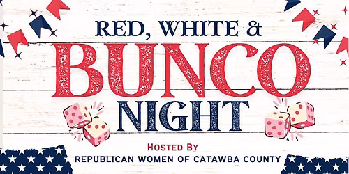 Red, White & Bunco Night!