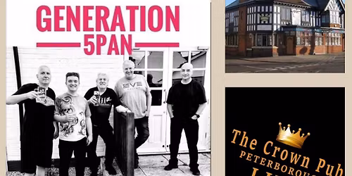 Generation 5pan\ud83d\udd90\ufe0f\u2019Talkin' about my generation!\u2019\ud83e\udef7Live @ \u2018The Crown!\u2019\ud83d\udc51