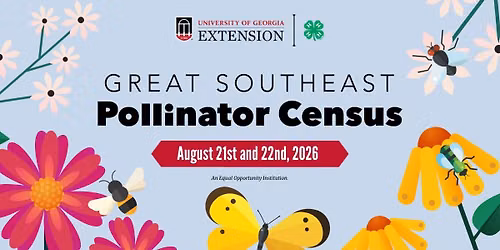 Great Southeast Pollinator Census 2026
