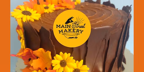 Fall Themed Cake Decorating