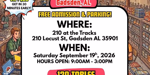 Slide! Card Show: Pokemon, TCG & Sports - Gadsden, AL
