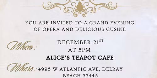 Opera Night in Delray Beach