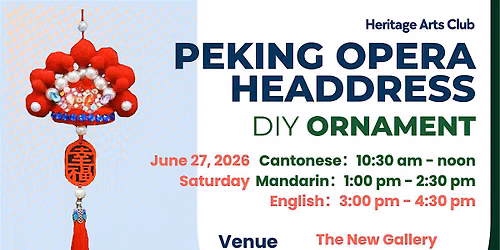 DIY Peking Opera Headdress Ornament