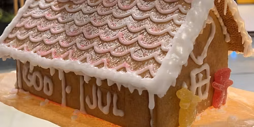 Bygg & Bobler - Pynting av pepperkakehus for voksne