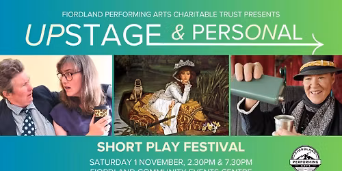 \ud83c\udfad Upstage & Personal: Short Play Festival \ud83c\udfad