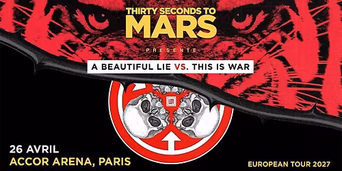 THIRTY SECONDS TO MARS \u2022 A Beautiful Lie vs This Is War Tour | Accor Arena, Paris
