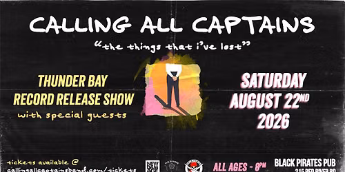 CALLING ALL CAPTAINS @ BPP (ALL AGES)