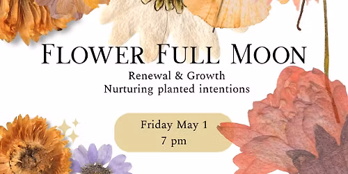 Illuminated Full Moon Series: May 1