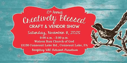 Creatively Blessed Craft & Vendor Show 2025