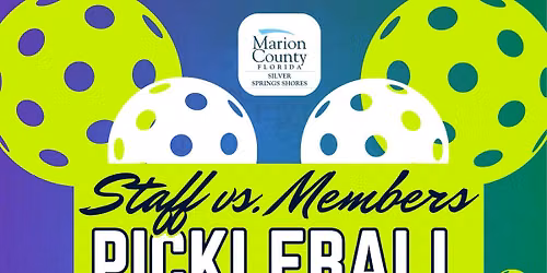 Pickleball Staff vs Members