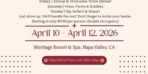 Vines & Vibes Napa
