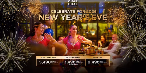 Celebrating the 2026 New Year's Eve at Charcoal
