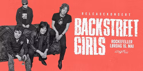 Backstreet Girls \/\/ Releasekonsert \/\/ 16.05.26