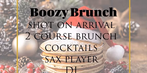 Festive Boozy brunch