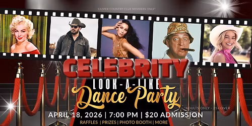 Celebrity Look-A-Like Dance Party