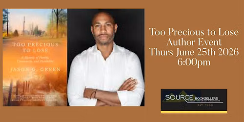 Too Precious to Lose Author Event  - Detroit