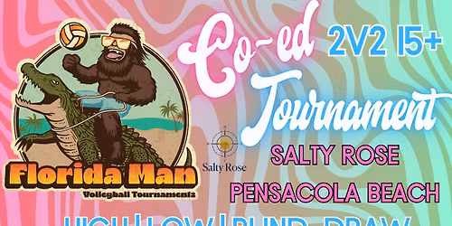 Sand: Co-Ed 2s Tournament! 15+with parent