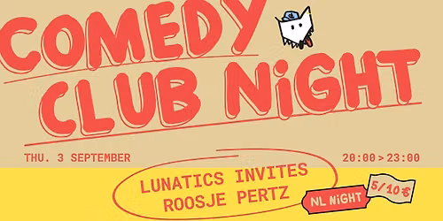 COMEDY CLUB NIGHT - 03\/09