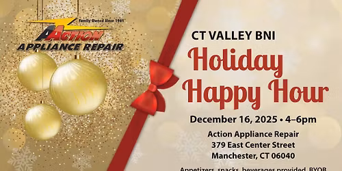 Holiday Happy Hour \u2013 Open Invitation!