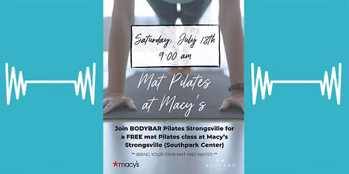 Mat Pilates at Macy's Strongsville