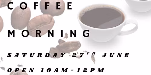 Pensioners coffee morning