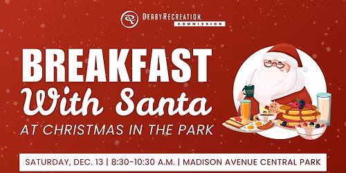Breakfast with Santa at Christmas in the Park