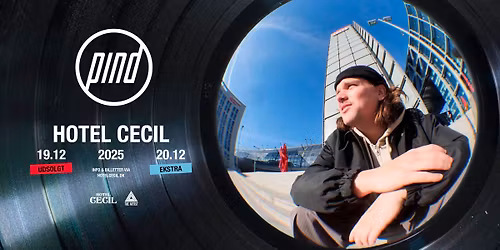 UDSOLGT! Pind + support: MARQ | Hotel Cecil, K\u00f8benhavn