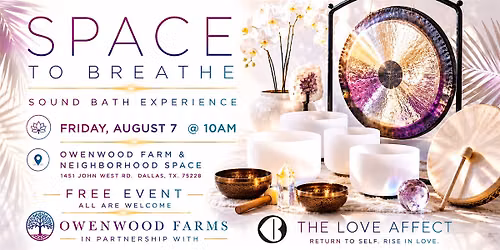 Space to Breathe - Sound Bath Experience