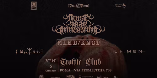 Noise Trail Immersion + Mind\/Knot + I Maiali + Liimen at Traffic Live, Roma.