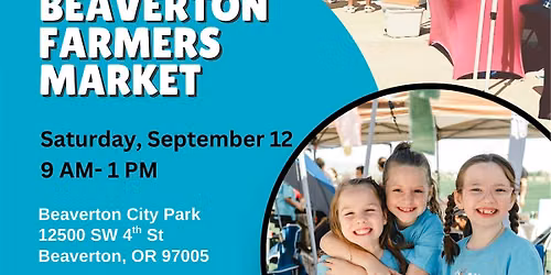Kids Markets at Beaverton Farmers Market