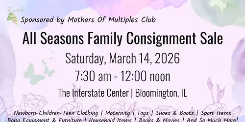 All Seasons Family Consignment Sale