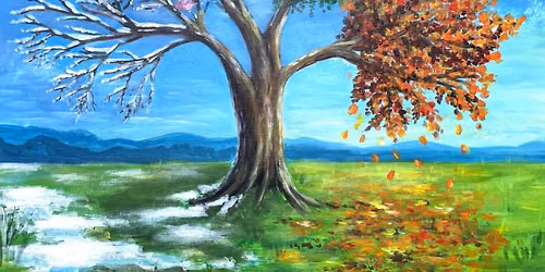 Join Brush Party to paint "Four Seasons" - The Ladygrove, Didcot