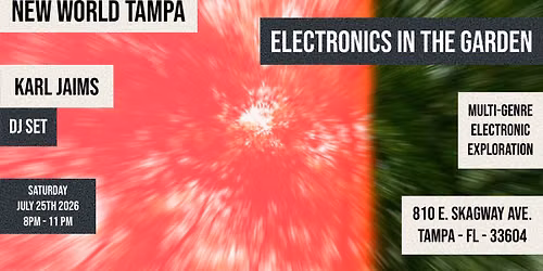 Electronics in the Garden with Karl Jaims