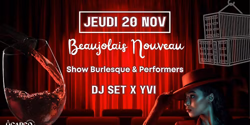 BEAUJOLAIS NOUVEAU BY \u00d4CARGO