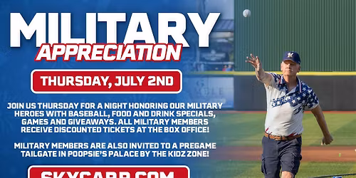Military Appreciation & Fireworks