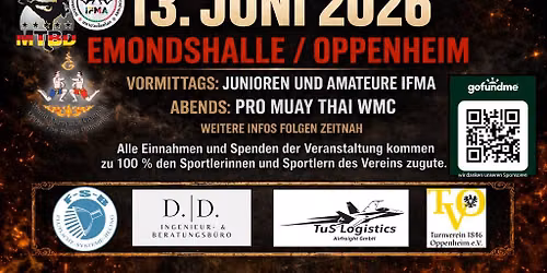 Wir laden Euch ein - Muaythai der Spitzenklasse kommt nach Oppenheim